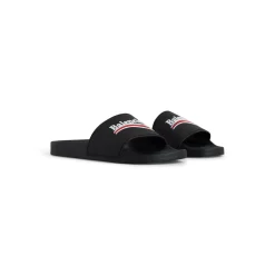 Women's Pool Slide Sandal  in Black