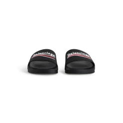 Women's Pool Slide Sandal in Black