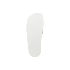 Women's Pool Slide Sandal in White Black