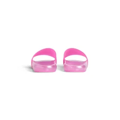 Women's Pool Transparent Slide Sandal  in Pink