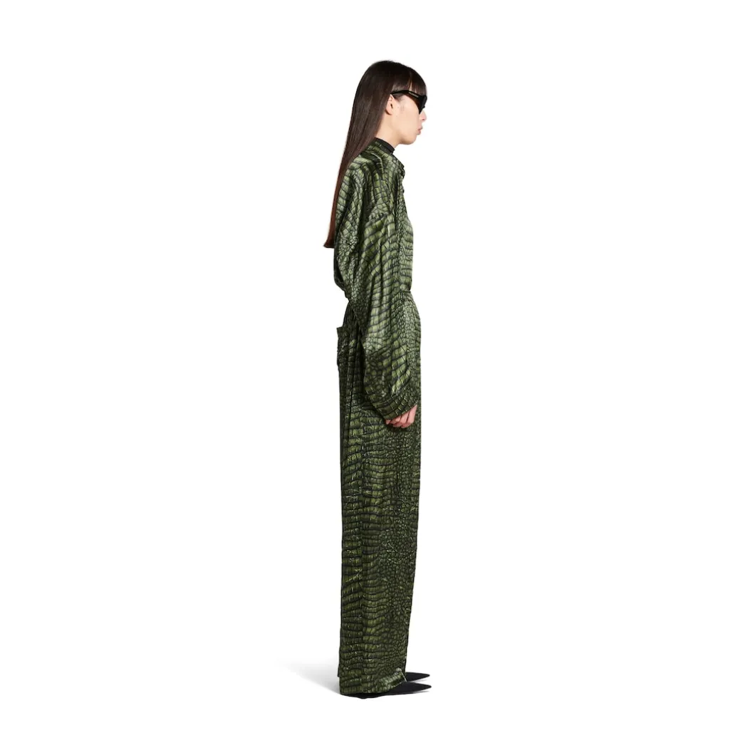 Women's Pyjama Pants in Green