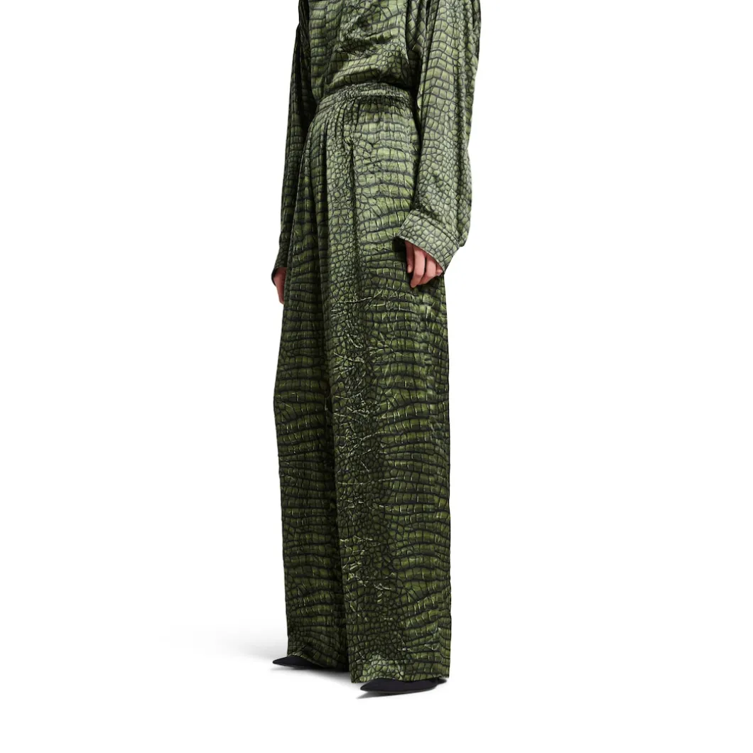 Women's Pyjama Pants in Green