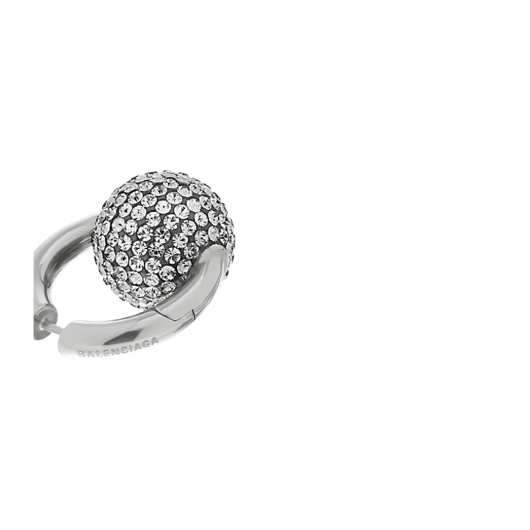Women's Quantum Earrings in Silver