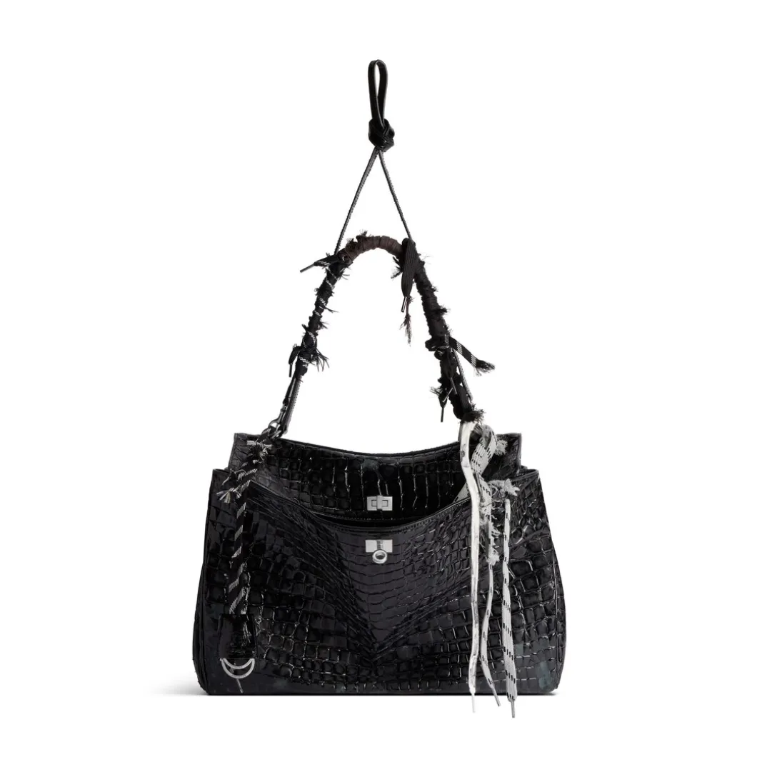 Women's Rodeo Large Handbag in Black