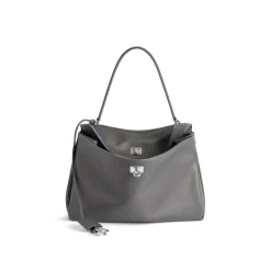 Women's Rodeo Medium Handbag in Grey