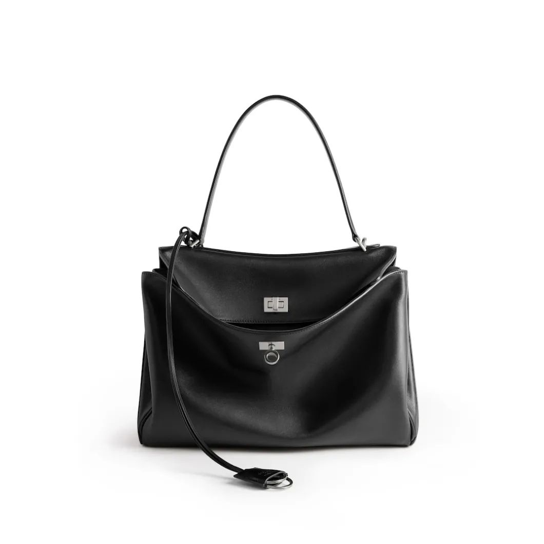 Women's Rodeo Medium Handbag in Black