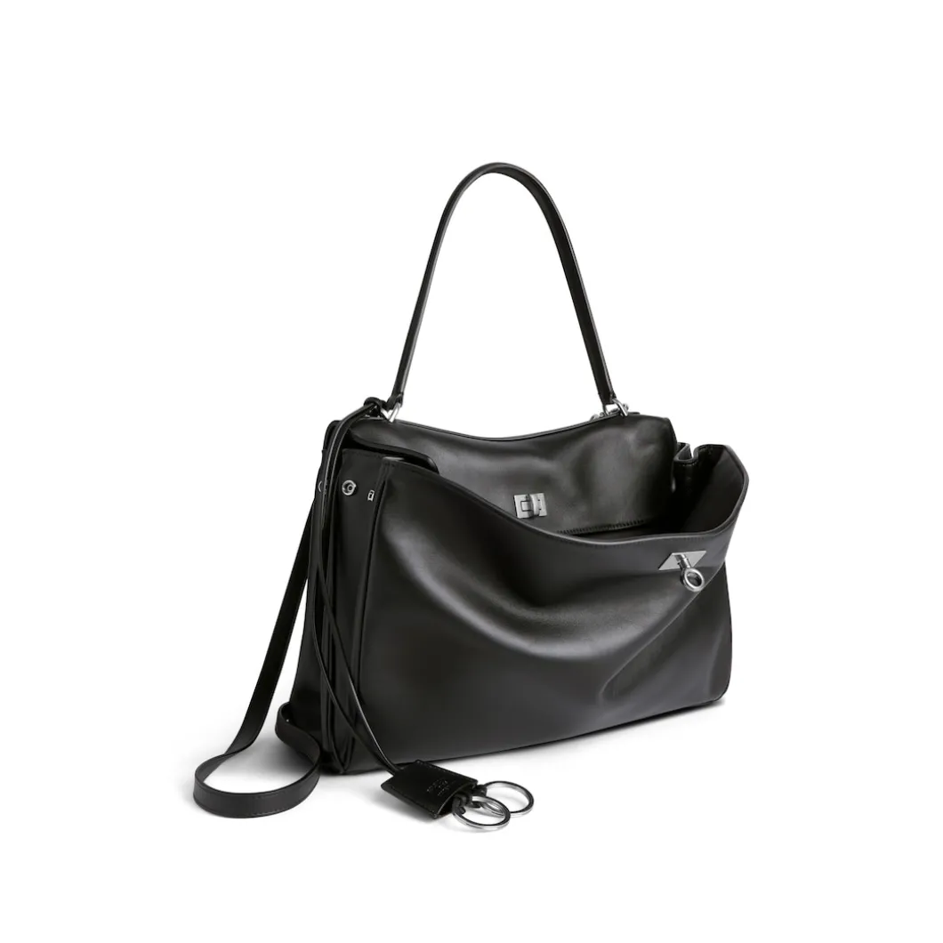Women's Rodeo Medium Handbag in Black