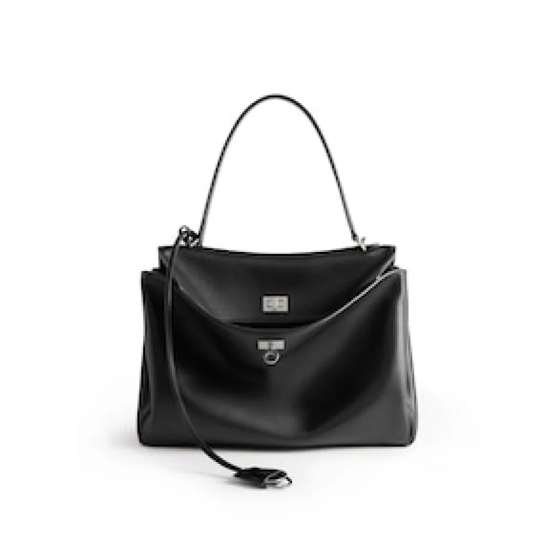 Women's Rodeo Medium Handbag in Black