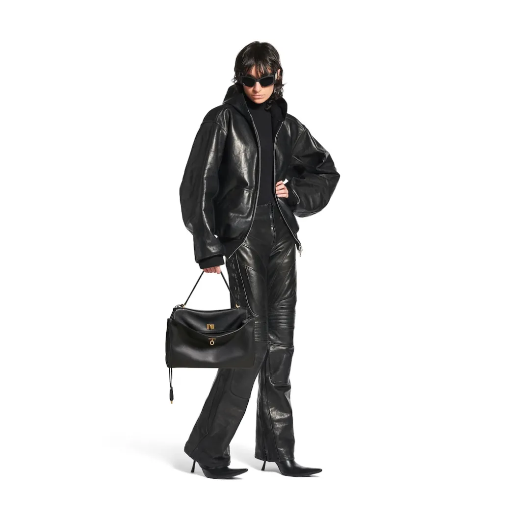 Women's Rodeo Medium Handbag in Black