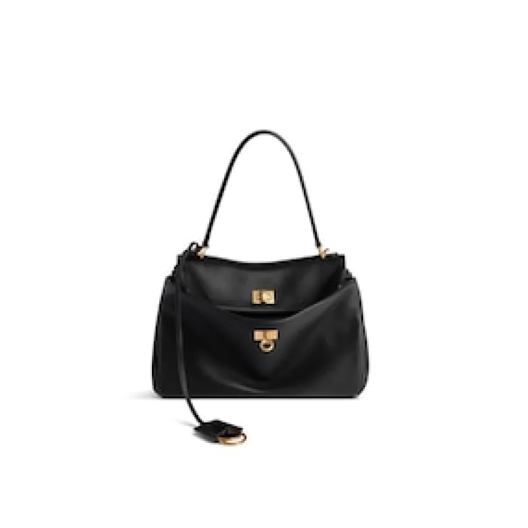 Women's Rodeo Medium Handbag in Black