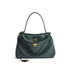 Women's Rodeo Medium Handbag in Pine Green