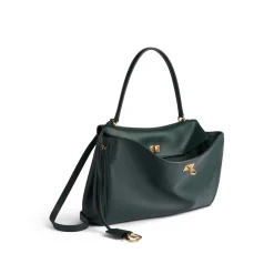 Women's Rodeo Medium Handbag in Pine Green