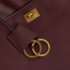 Women's Rodeo Medium Handbag in Burgundy