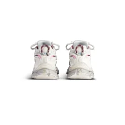 Women's Runner Gradient Sneaker in White/brown/blue/pink/grey