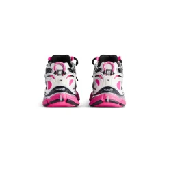 Women's Runner Gradient Sneaker in White/pink/black