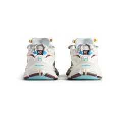 Women's Runner Sneaker  in White/yellow/pink/blue