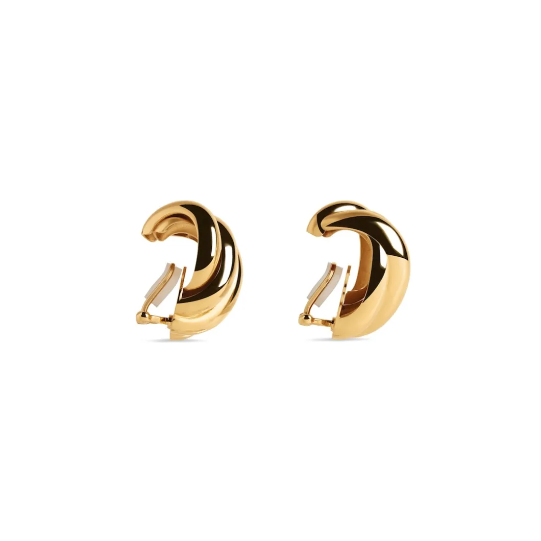 Women's Saturne Earrings in Gold