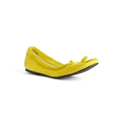 Women's Shoe Clutch Ballerina  in Yellow