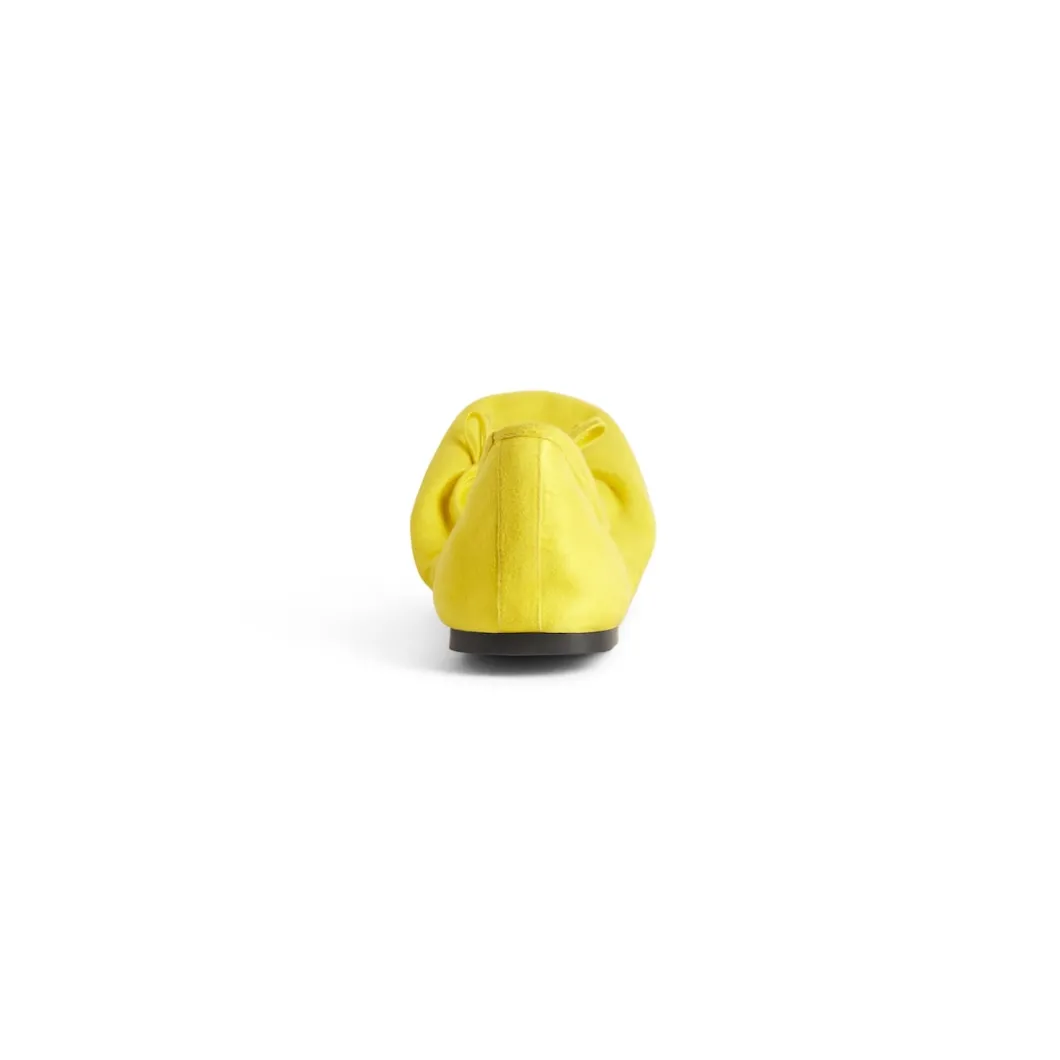Women's Shoe Clutch Ballerina in Yellow