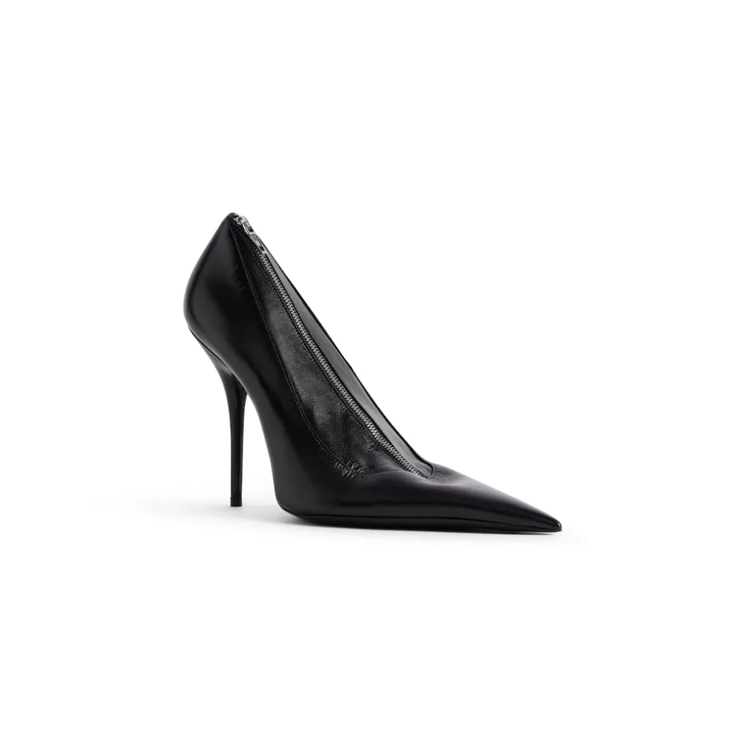 Women's Shoe Clutch Knife in Black