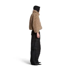 Women's Shrunk Jacket  in Brown