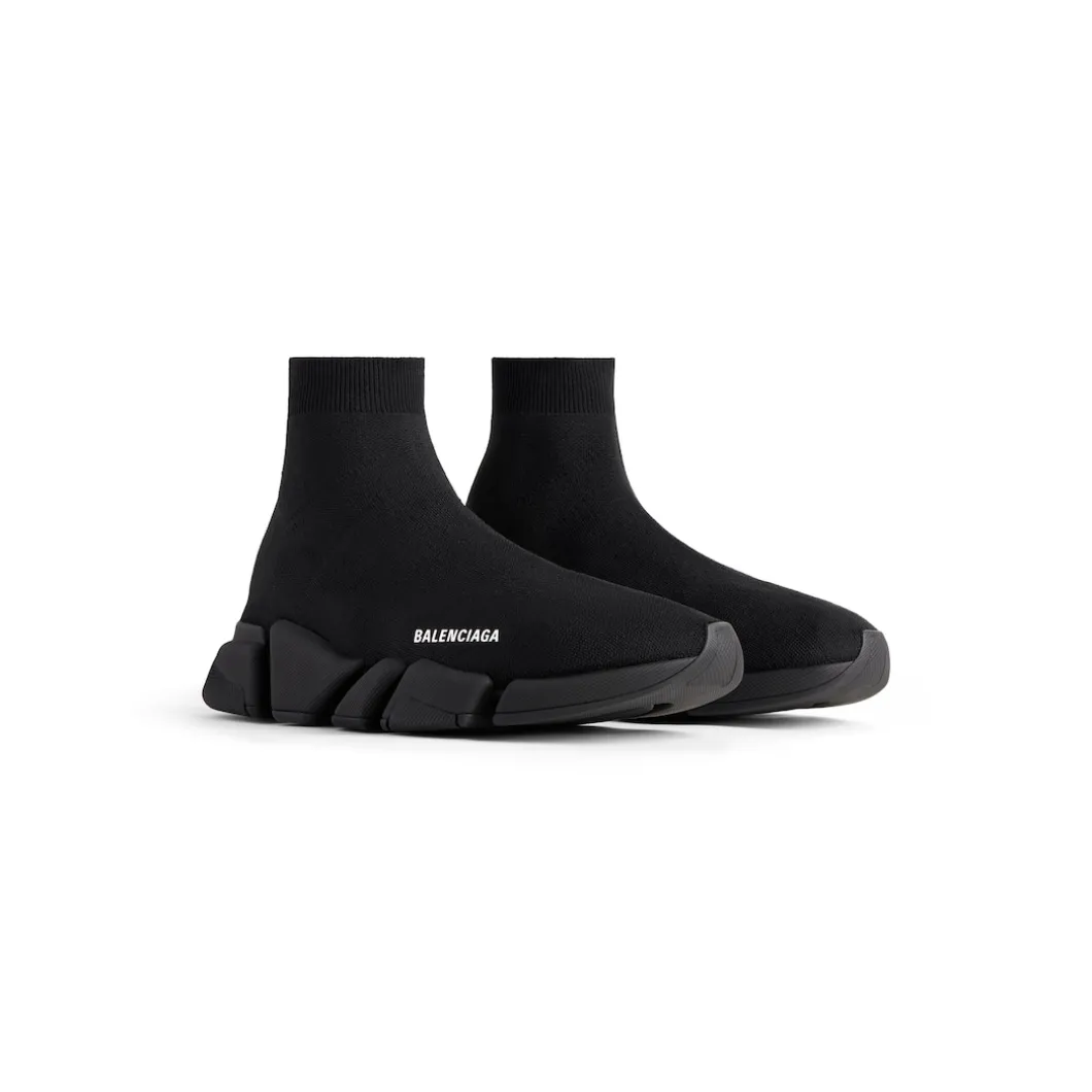 Women's Speed 2.0 Recycled Knit Sneaker in Black