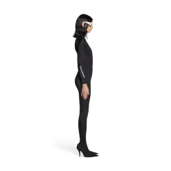 Women's Sporty B Knife Pantaleggings in Black