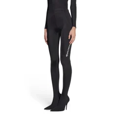 Women's Sporty B Knife Pantaleggings in Black