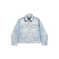 Women's Standing Collar Jacket in Light Blue