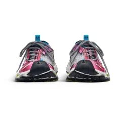 Women's Stapler Sneaker  in Grey/blue/pink/neon Yellow/white