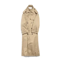 Women's Suspended Trench Dress in Beige