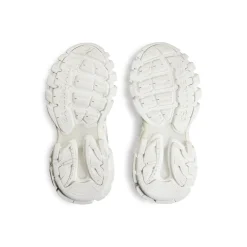 Women's Track Signature Sneaker in White/black