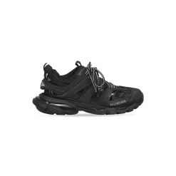 Women's Track Sneaker in Black