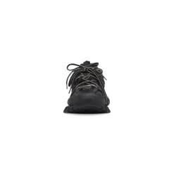 Women's Track Sneaker in Black