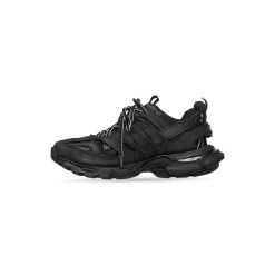 Women's Track Sneaker in Black