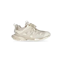 Women's Track Sneaker Recycled Sole in Beige