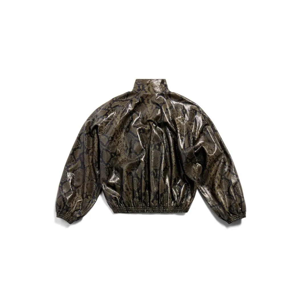 Women's Tracksuit Jacket in Dark Green