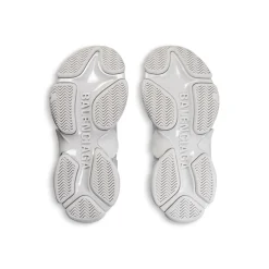 Women's Triple S Sneaker With Rhinestones in Light Grey