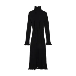 Women's Turtleneck Dress in Black