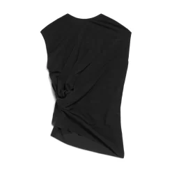 Women's Twisted Top in Black