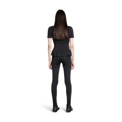 Women's Under Armour® Crewneck Layered Short Sleeve Top in Black