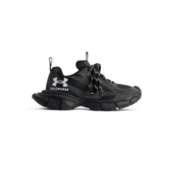 Women's Under Armour® 3xl Knit Sneaker in Black/white