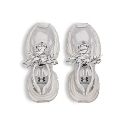 Women's Under Armour® 3xl Knit Sneaker in White/black