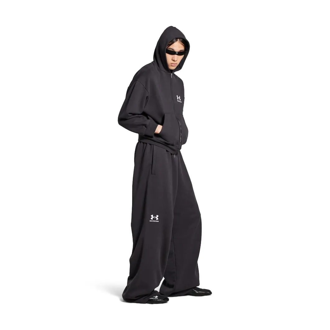Women's Under Armour® Zip-up Hoodie Regular Fit in Black/white