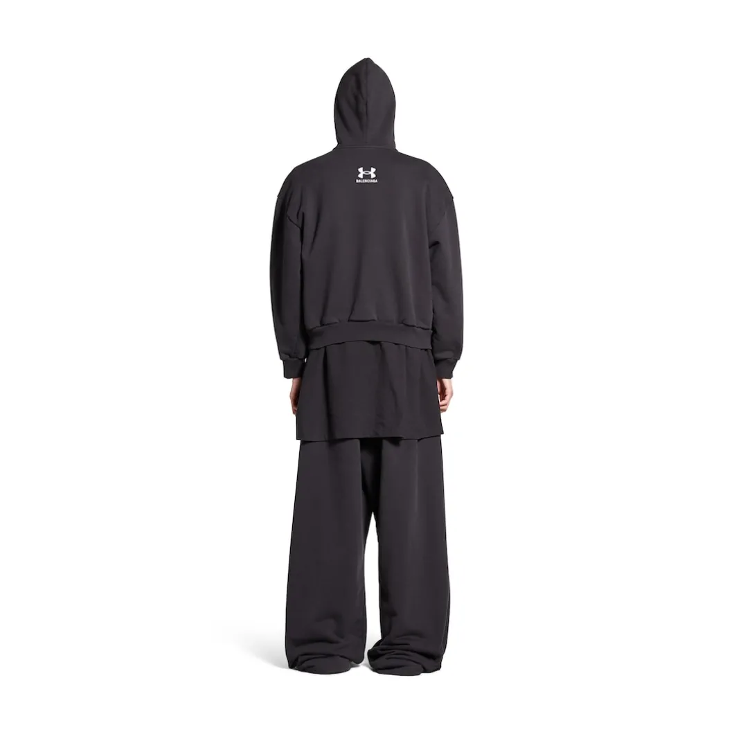 Women's Under Armour® Zip-up Hoodie Regular Fit in Black/white