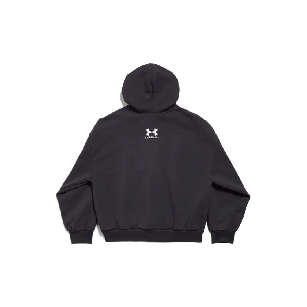 Women's Under Armour® Zip-up Hoodie Regular Fit in Black/white