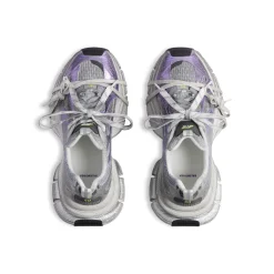 Women's 3xl Sneaker  in Grey/purple/white
