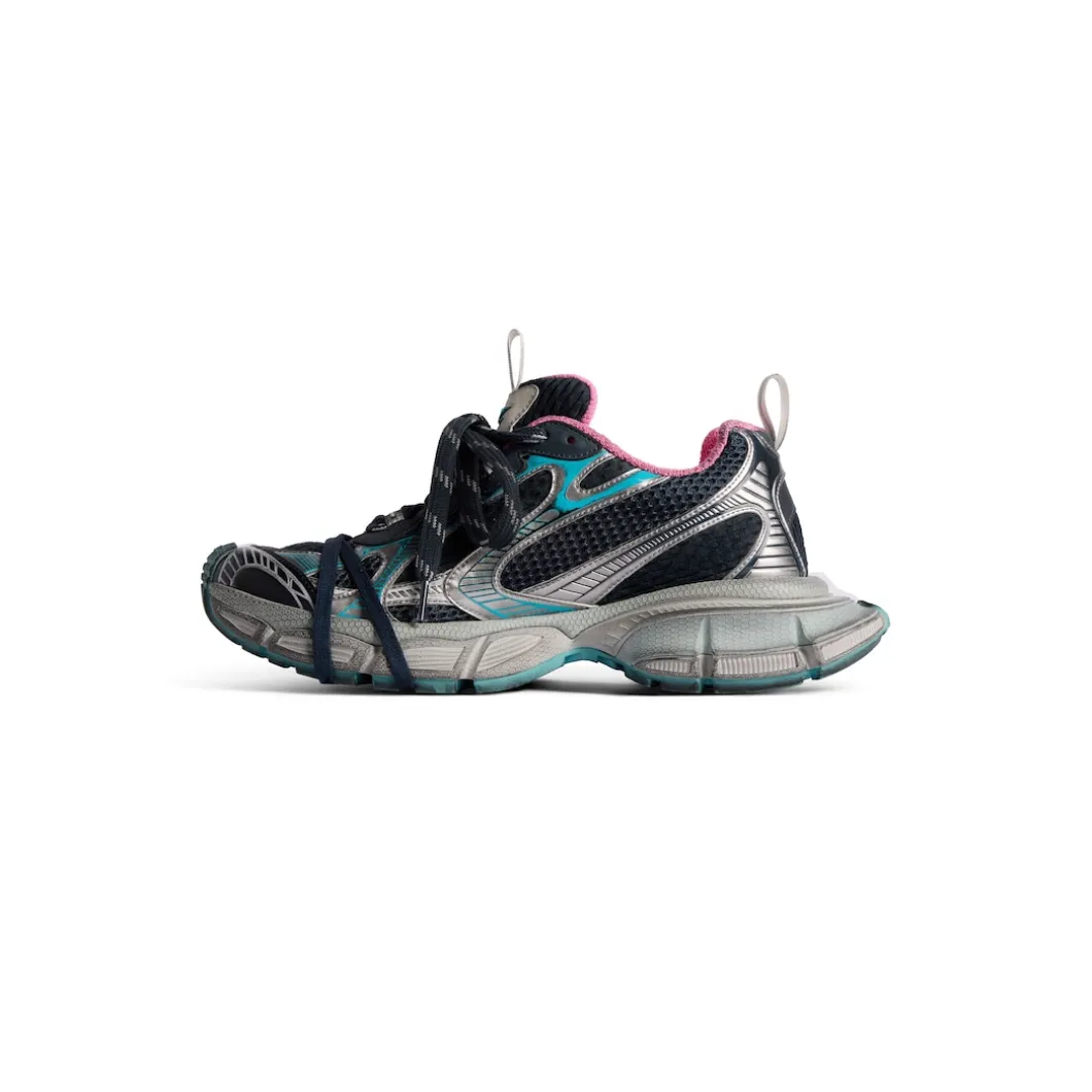 Women's 3xl Sneaker in Grey/blue/pink