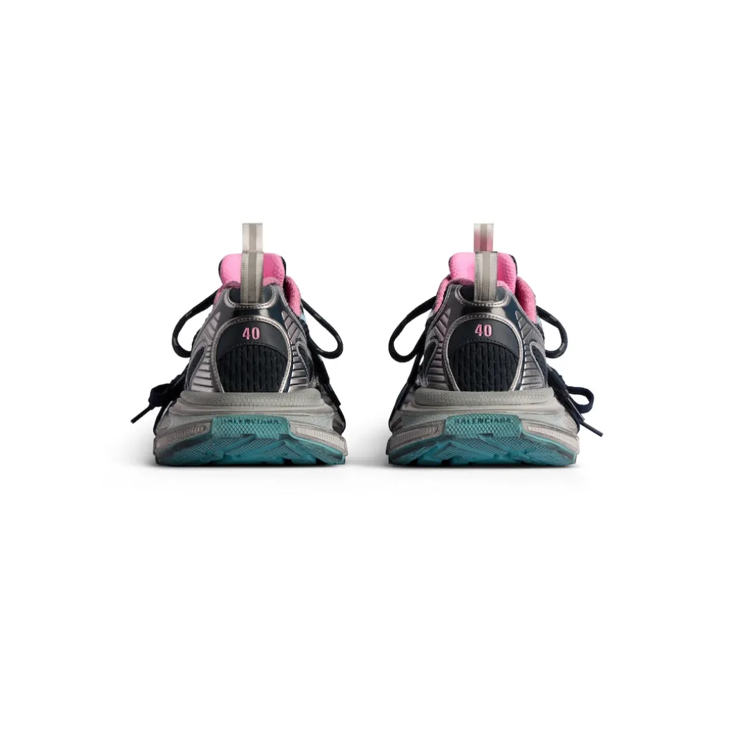 Women's 3xl Sneaker in Grey/blue/pink