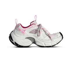 Women's 6xl Sneaker in White/light Pink/grey/black